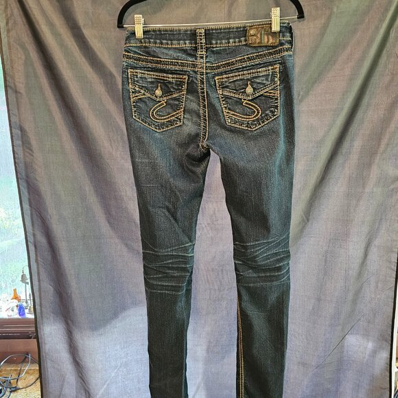 Silver Jeans Suki Mid Super Skinny Stretch jeans. Size W29/L31 - Picture 3 of 4